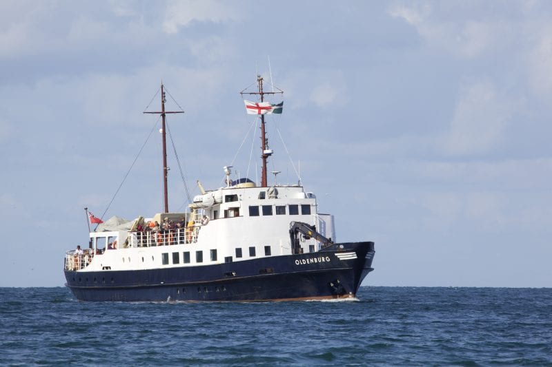 M S Oldenburg- Lundy Island