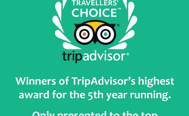 Tripadvisor award winner devon 2019