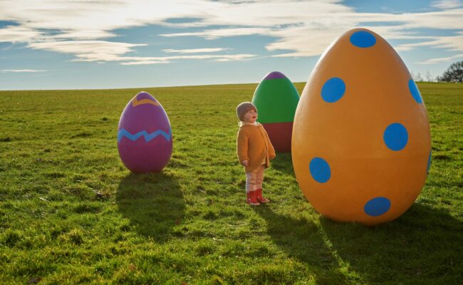 2022 RHS Gardens Easter.. Giant Egg Hunt