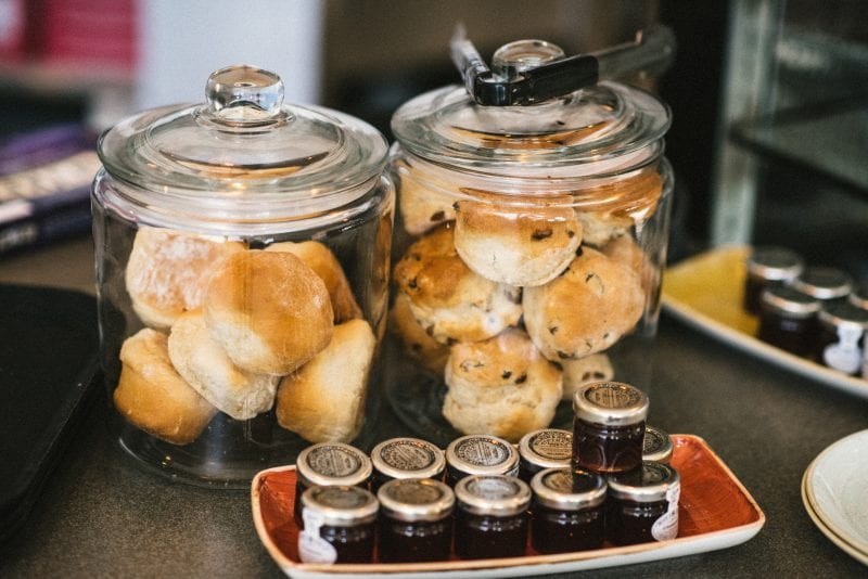 Enjoy delicious Devon cream teas at The Kitchen restaurant