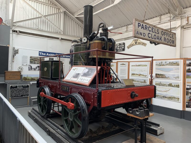 South Devon Railway is a steam locomotive called “Tiny”, 