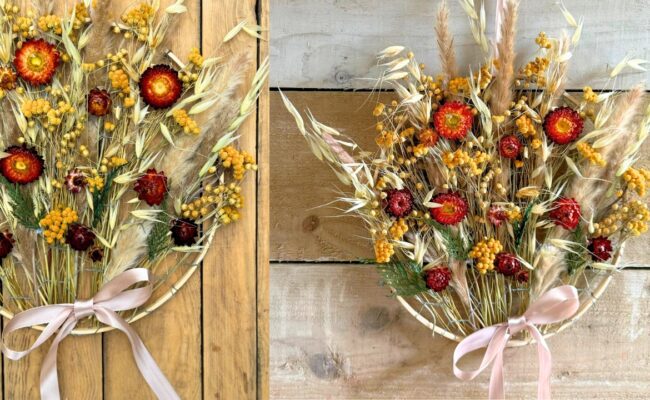 Dried Flowers Wreath