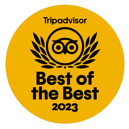 Trip Advisor best of the best 2023