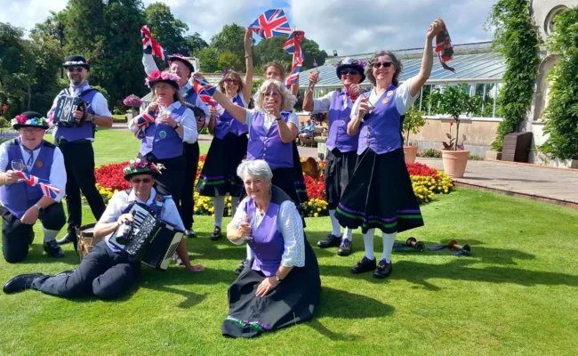 Clog dancing at bicton