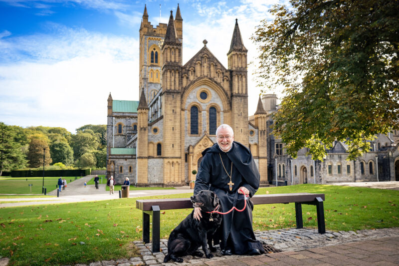 Dog friendly at Buckfast Abbey