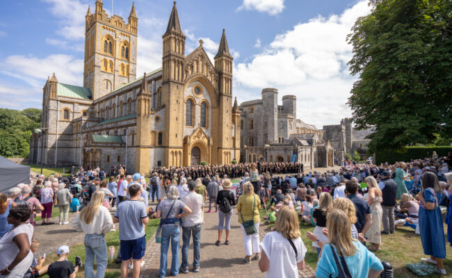 Buckfast Abbey food festival
