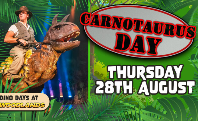 Carnotaurus Day at Woodlands