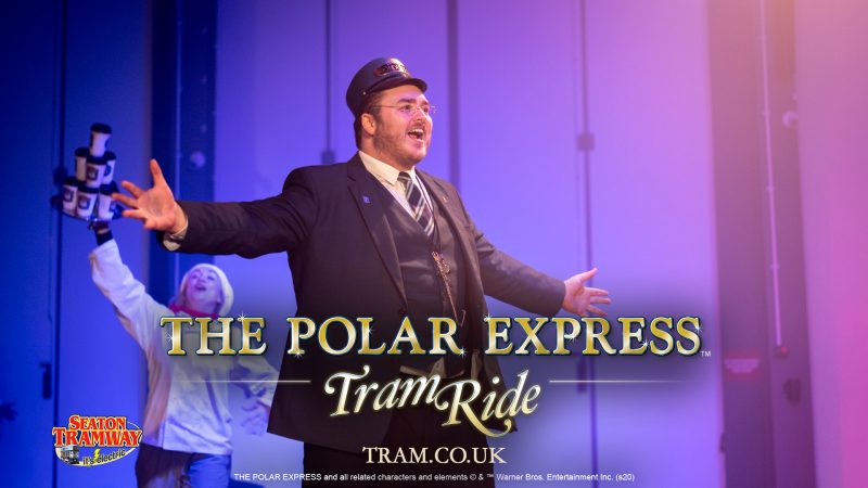The Polar Express Devon Seaton Tramway Conductor