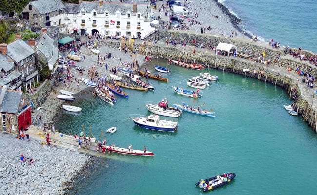 Gig racing at Clovelly