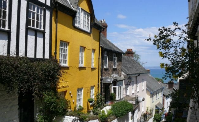 Clovelly's Tumbling Cottages Devon