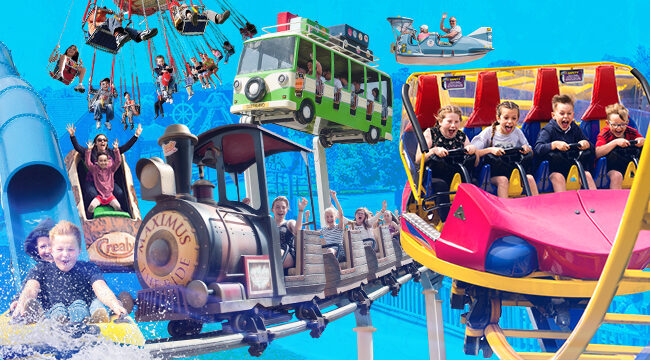 Rides, Slides & Rollercoasters at Crealy Theme Park & Resort