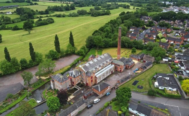 Birds Eve View of Coldharbour Mill