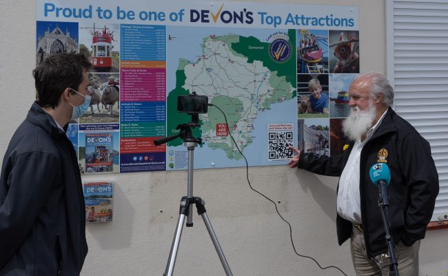 Devon's Top Attractions - Launching All-New Location Map Boards 13.05.21
