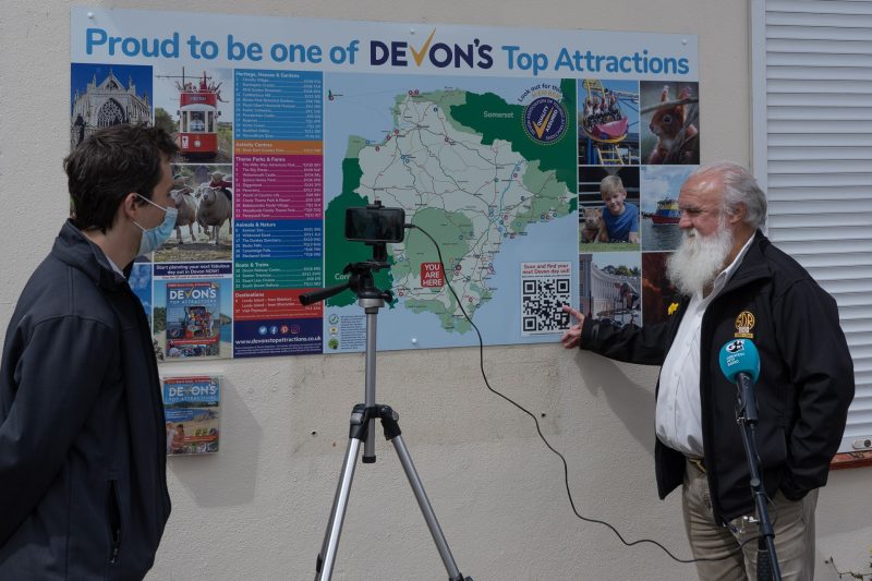 Devon's Top Attractions - Launching All-New Location Map Boards 13.05.21