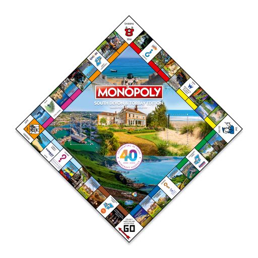 South Devon Monopoly board Rowcroft 