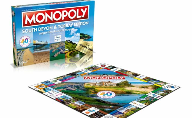 South Devon Monopoly Board Rowcroft