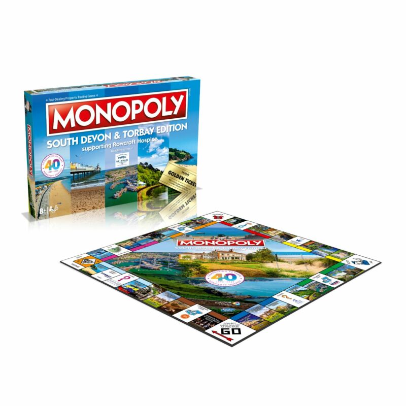 South Devon Monopoly Board Rowcroft