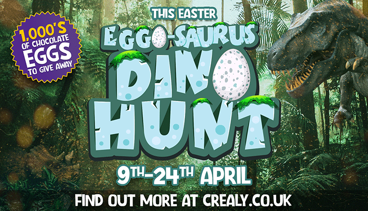 Eggosaurus Dino Hunt at Crealy