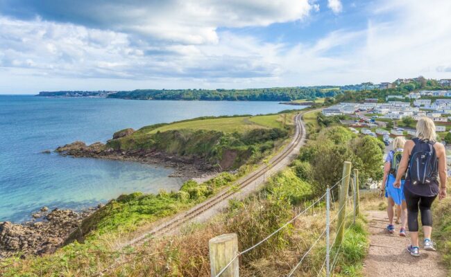 English Riviera coastal walk