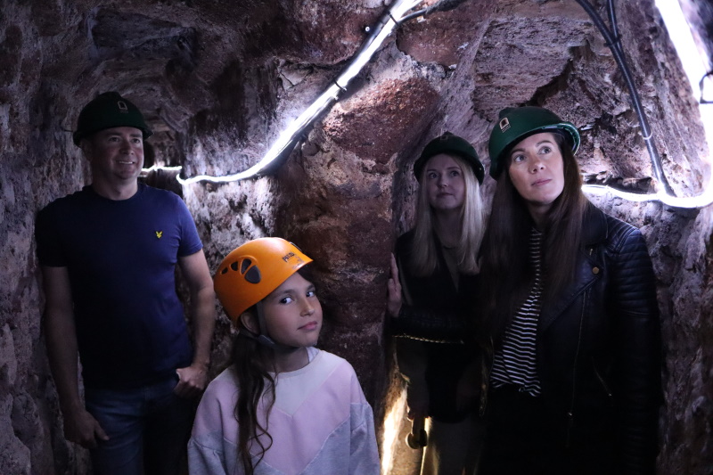 Group at Exeter's Underground Passages