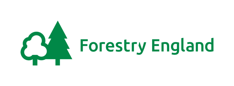 Haldon Forest Park Forestry England logo