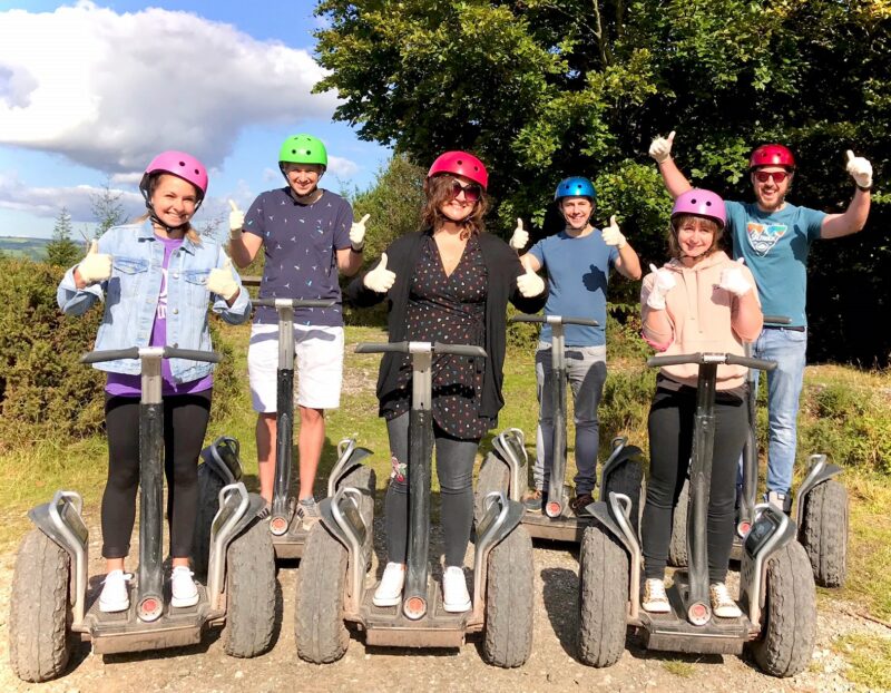 Haldon Forest Park - GoSegway in the sunshine