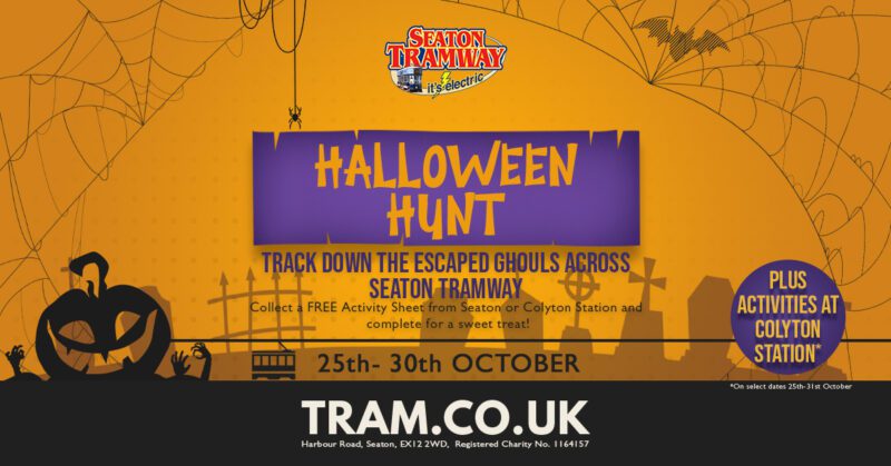 Halloween Hunt at Seaton Tramway