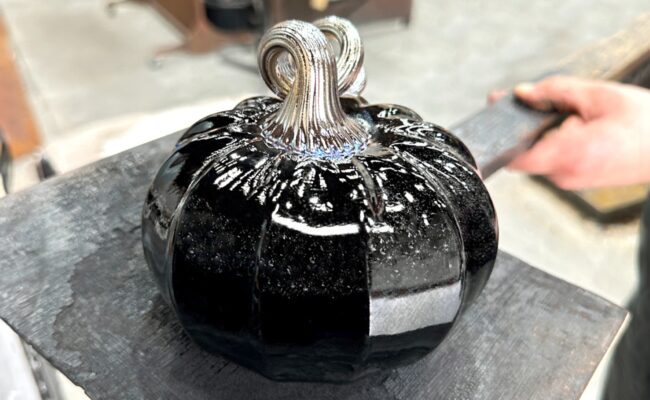 Pumpkin Glass Making