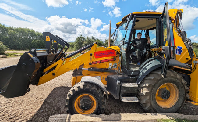 Family Days out at Diggerland Devon