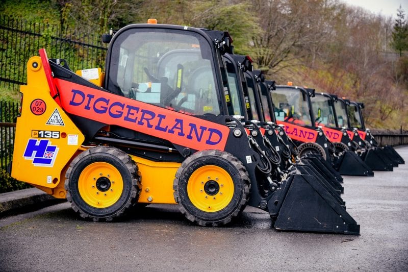 Diggerland JCB Skid Steer Loaders 