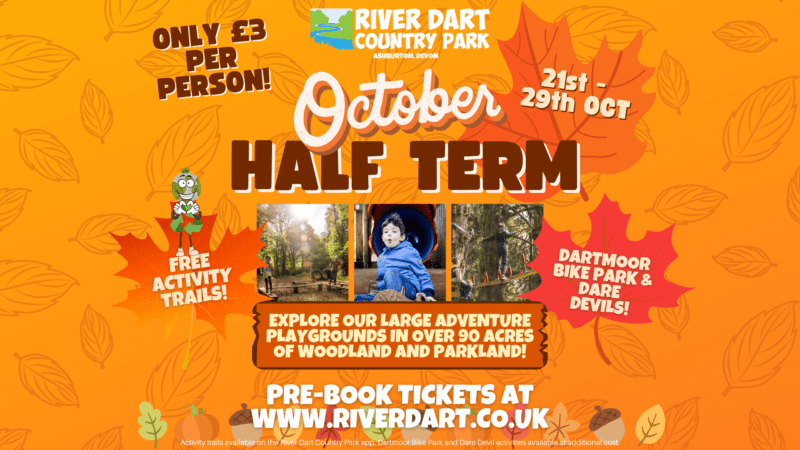 October at River Dart Country Park
