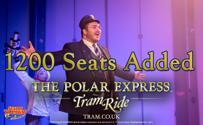 The Polar Express Tram Ride Devon 1200 Seats added