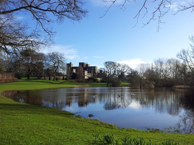 Powderham in grounds