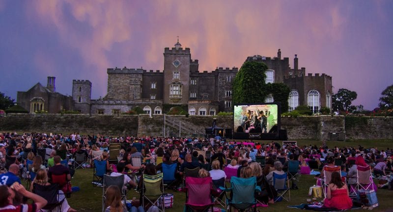 Devon's Top Attractions - days out in Devon - Outdoor Cinema at Powderham