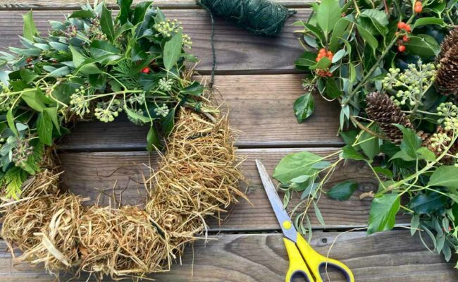 Quince Honey Farm Wreath making