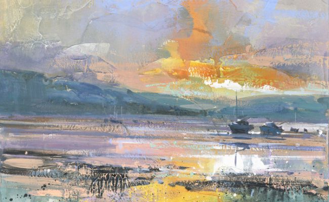 Painting of the Exe estuary