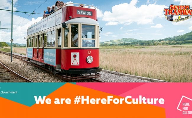 Seaton Tramway receives Here For Culture Grant image