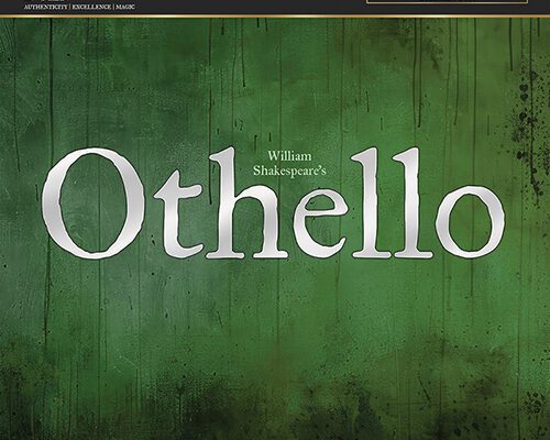 Post for Othello outdoor theatre at Killerton