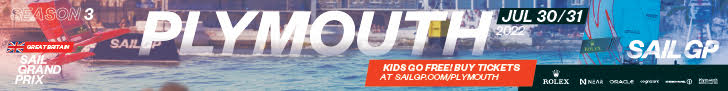 Sail GP Banner kids go free