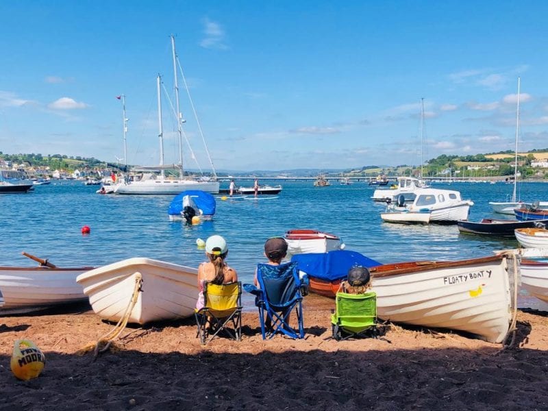 Devon's Top Attractions photo competition runner up winner Shelley Wardon back beach teignmouth