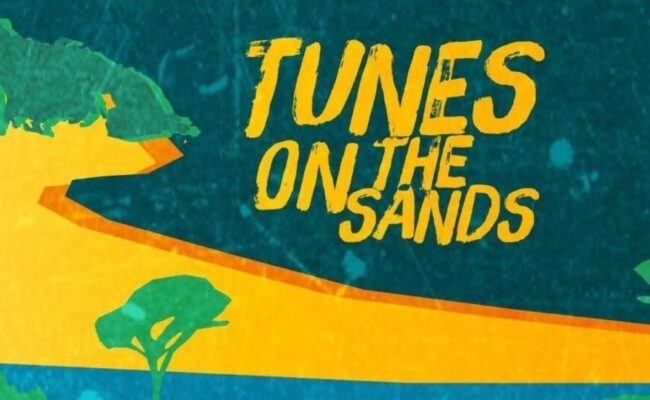 Tunes in the Sands at Blackpool Sands South Devon banner