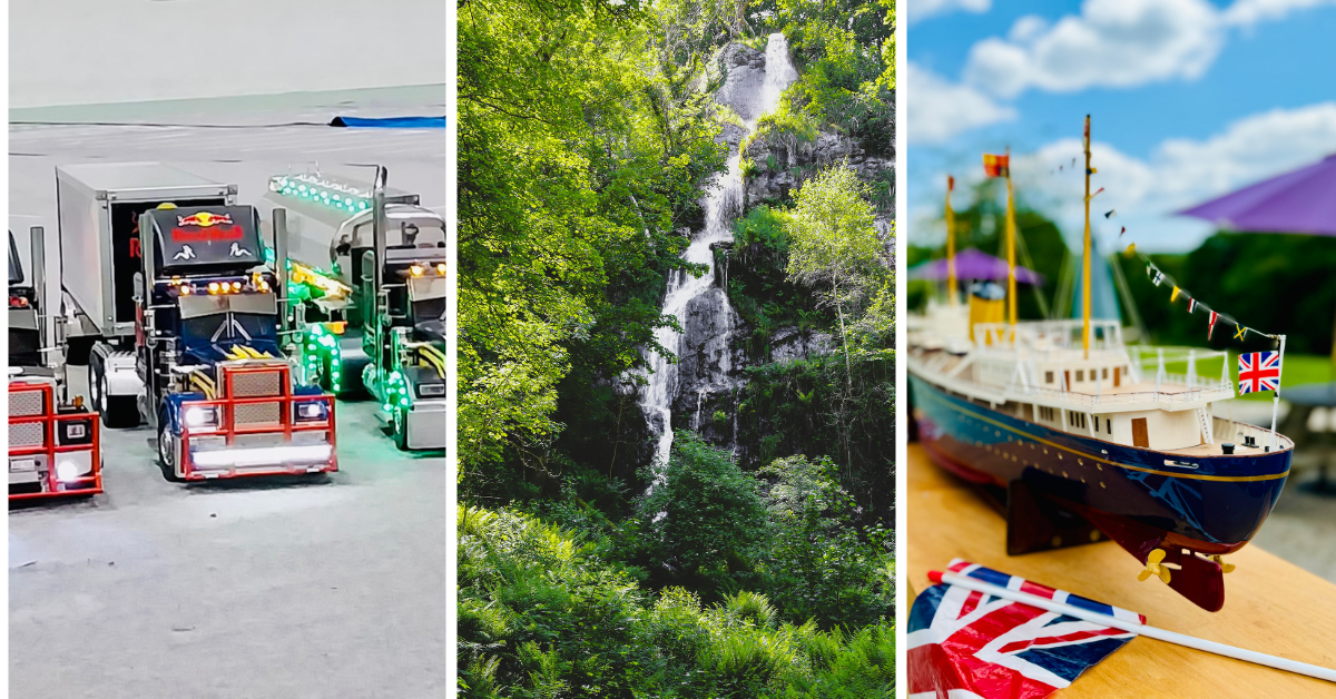 Model Boats & Trucks Fun Day at Canonteign Falls