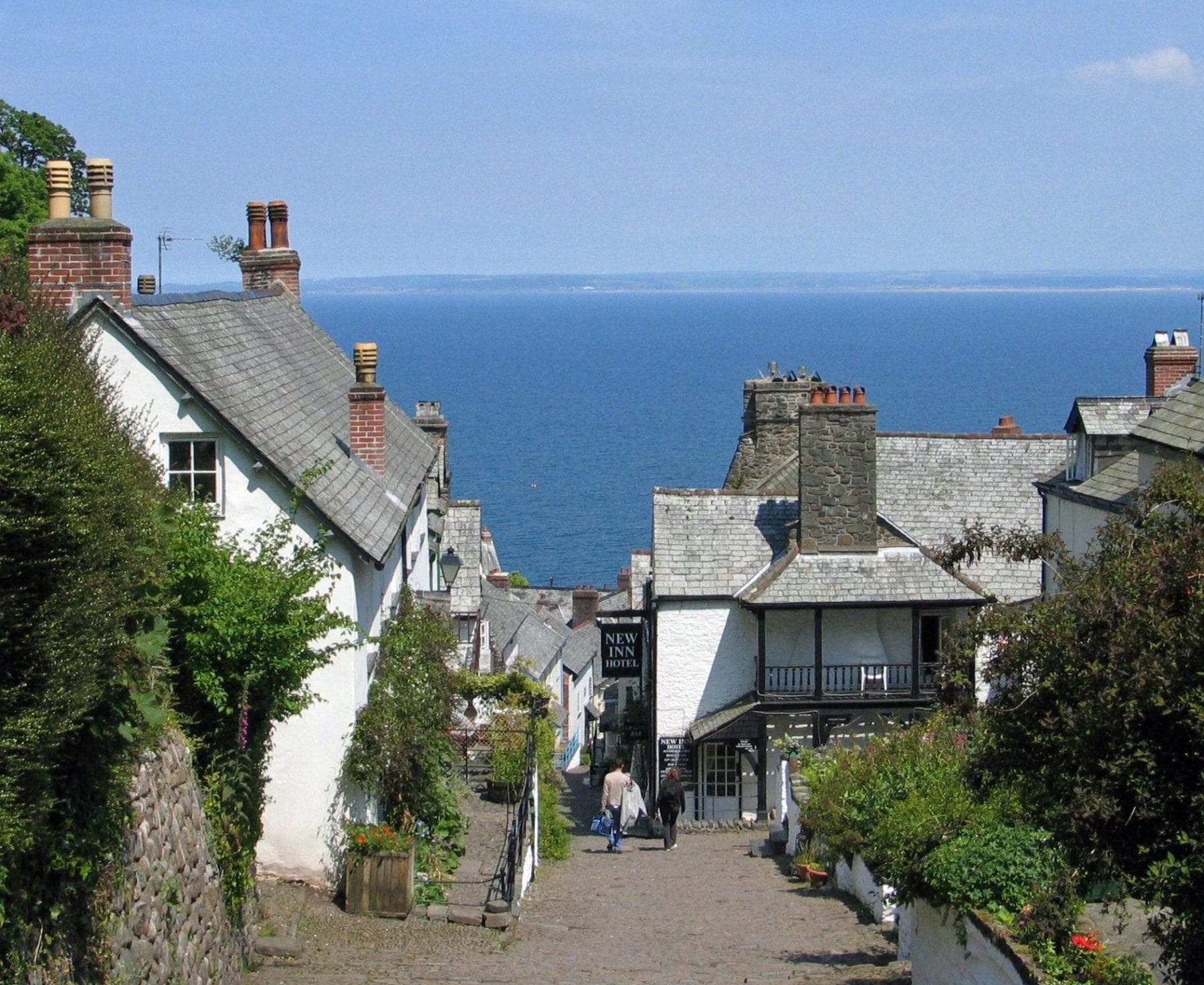 Clovelly's New Inn lies in the heart of the village
