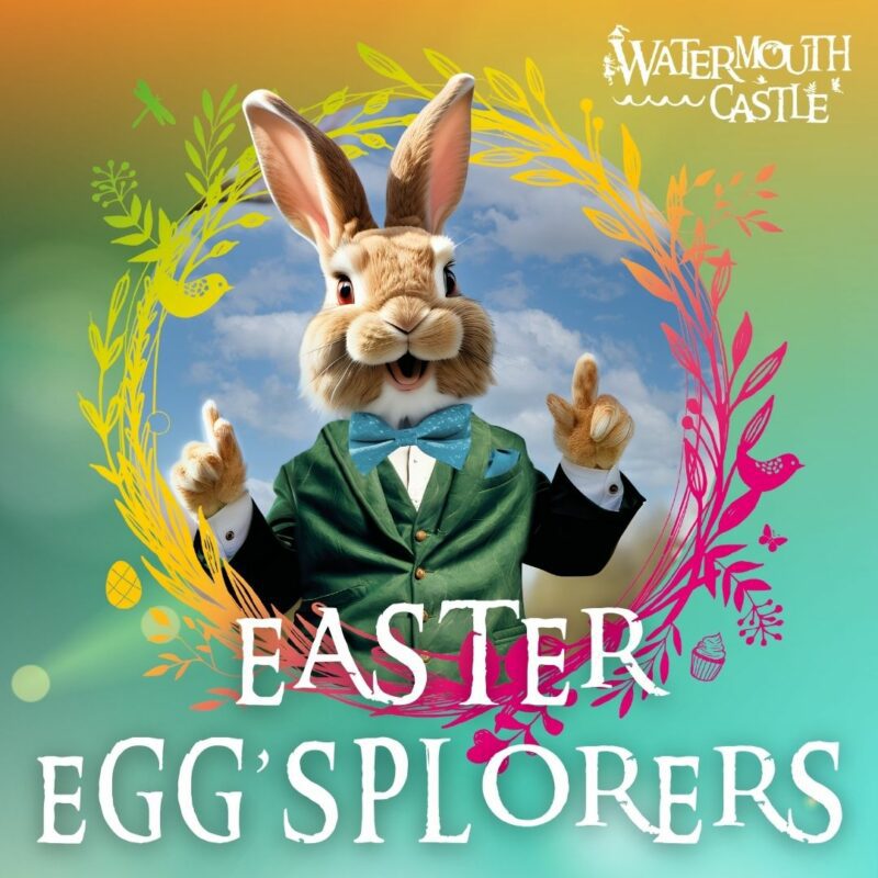 Watermouth Castle Easter bunny