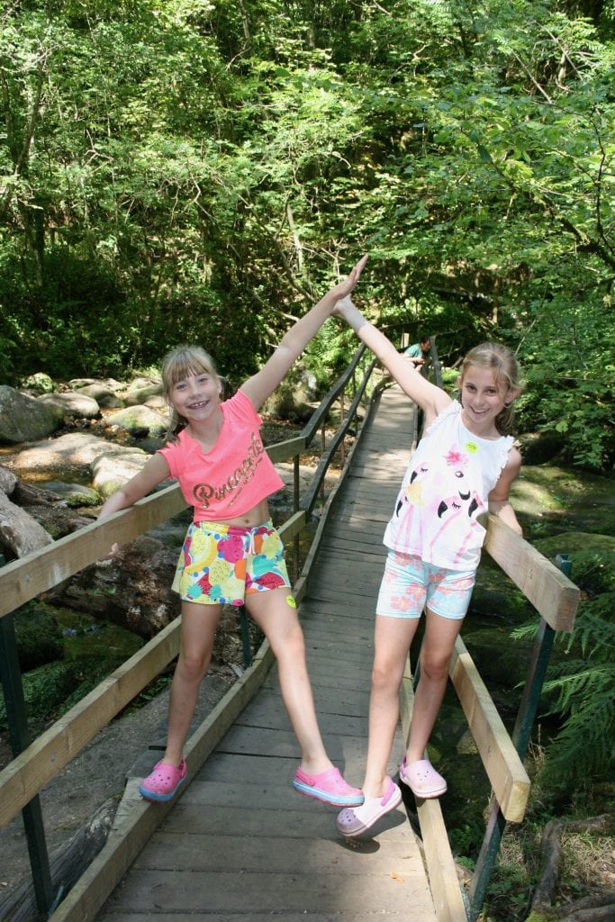 Bridge at Becky Falls