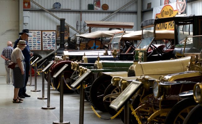 Hall of Transport at World of Country Life, Exmouth Devon