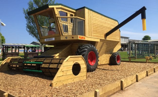 Harry the Harvester at World of Country Life Exmouth Devon