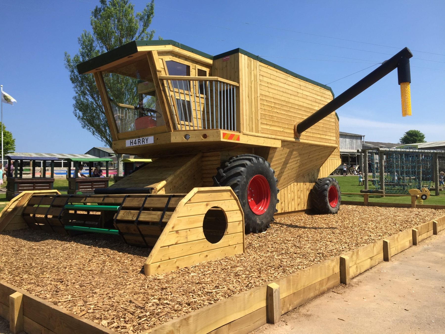 Harry the Harvester at World of Country Life Exmouth Devon