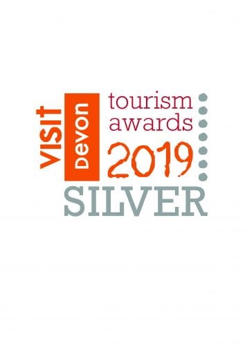 Devon Tourism Awards 2019 silver logo