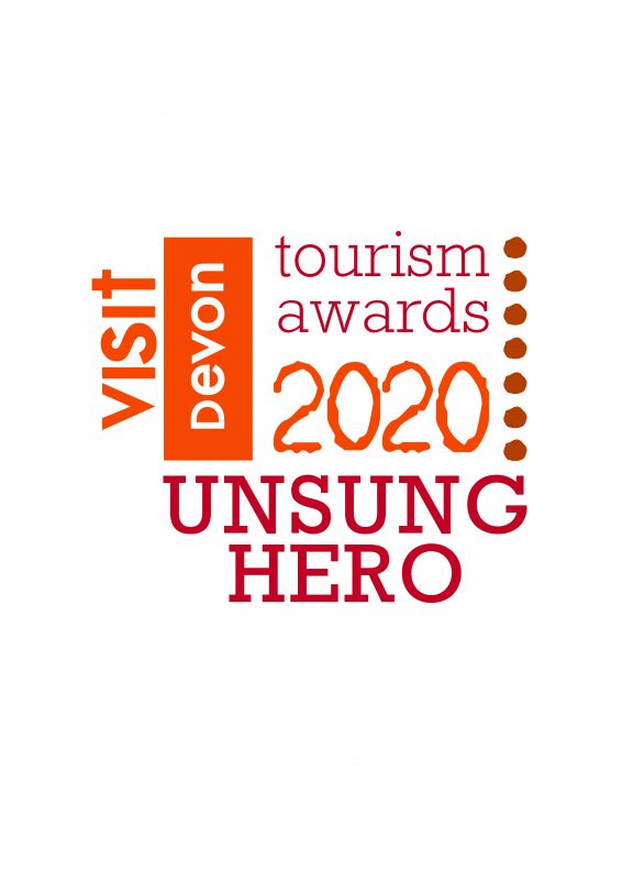 devon tourism UNSUNG Hero logo HERO